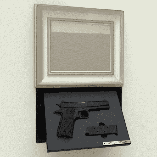 'M9' In-wall concealment - MANUAL w/ Hidden Lock-447
